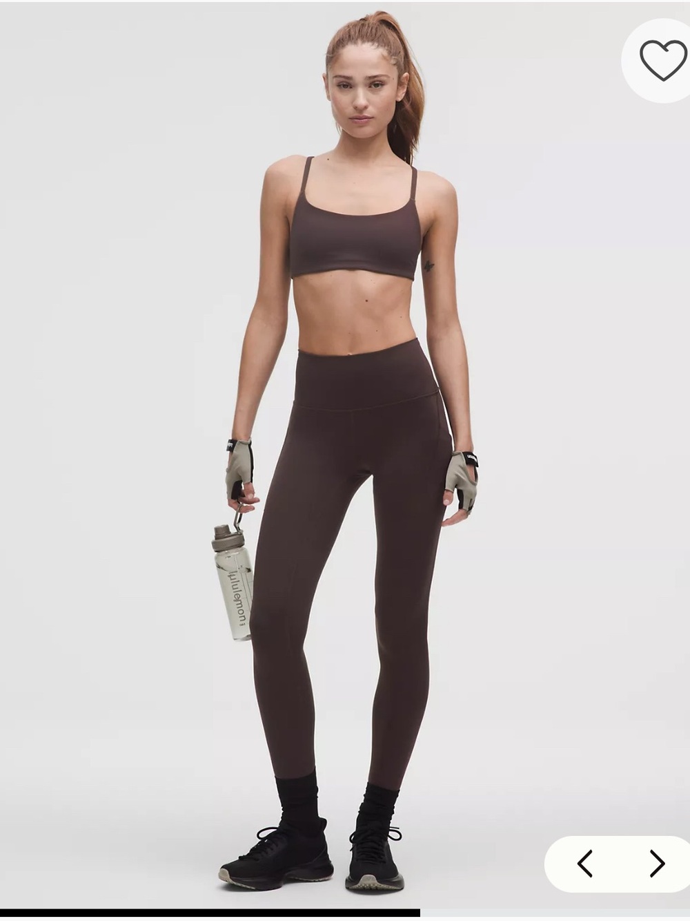 lululemon athletica Chocolate Brown High-Rise Leggings